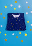 The Champ Sleep Bag - Sapphire Constellations TOG 1.0 | Bamboo Baby Sleep Sack