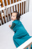 The Signature Sleep Bag - Teal Savoy TOG 1.0 | Bamboo Baby Sleep Sack